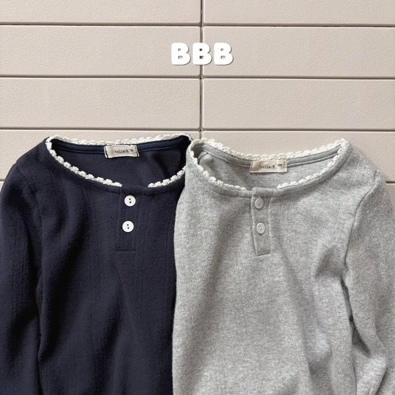 Bella Bambina - Korean Children Fashion - #childrensboutique - Lace Tee - 3