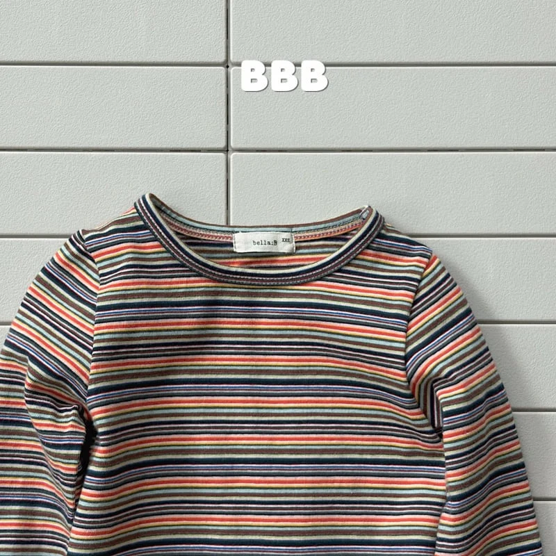 Bella Bambina - Korean Children Fashion - #childrensboutique - Rainbow Basic Tee - 6