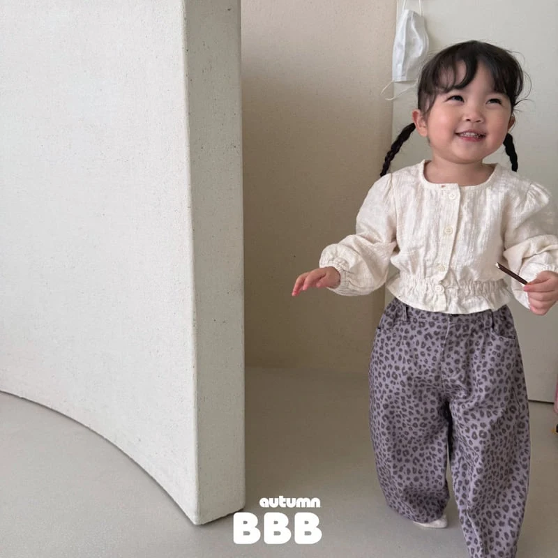 Bella Bambina - Korean Children Fashion - #childrensboutique - Leopard Denim Pants - 12