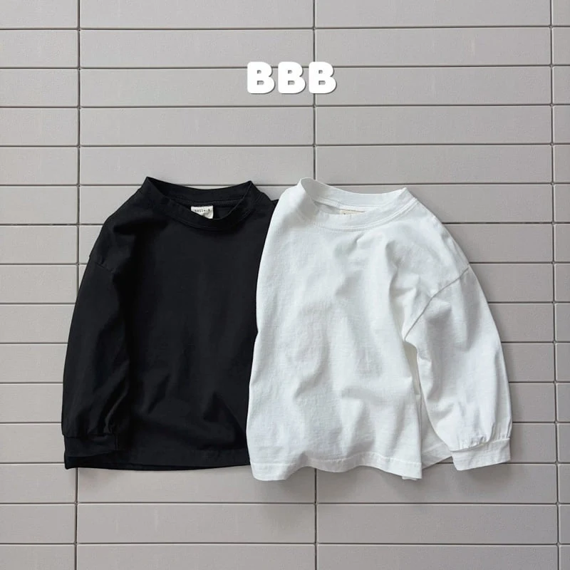 Bella Bambina - Korean Children Fashion - #designkidswear - Basic Solid Tee