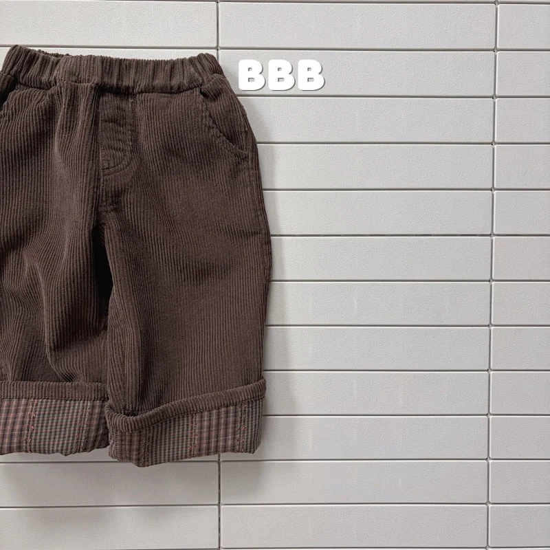 Bella Bambina - Korean Children Fashion - #discoveringself - Corduroy Roll-up Pants - 7