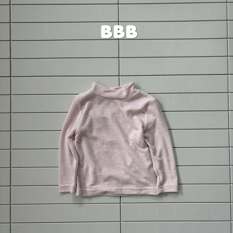 Bella Bambina - Korean Children Fashion - #designkidswear - Solid Half Turtleneck Tee - 4