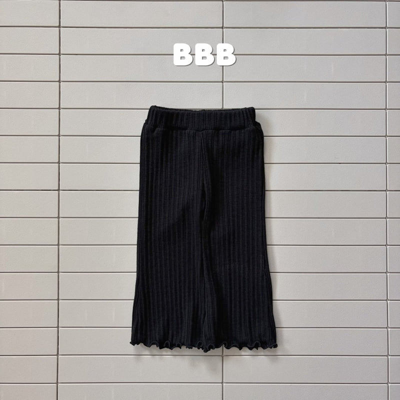 Bella Bambina - Korean Children Fashion - #discoveringself - Rib Bootscut Pants - 3