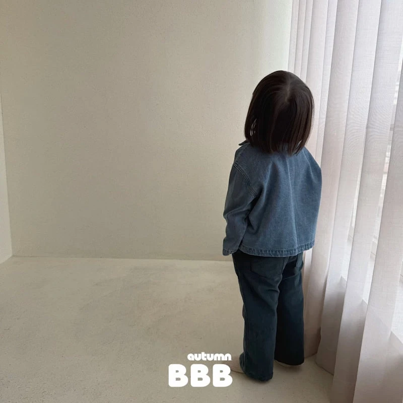 Bella Bambina - Korean Children Fashion - #kidsshorts - Dun Denim Half Jacket - 7