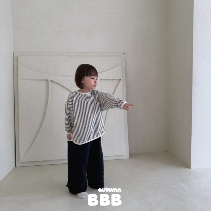 Bella Bambina - Korean Children Fashion - #kidsshorts - Bangbang Stripe Tee - 12