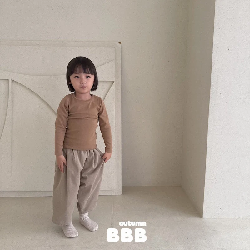 Bella Bambina - Korean Children Fashion - #kidsshorts - Cok Basic Tee - 11