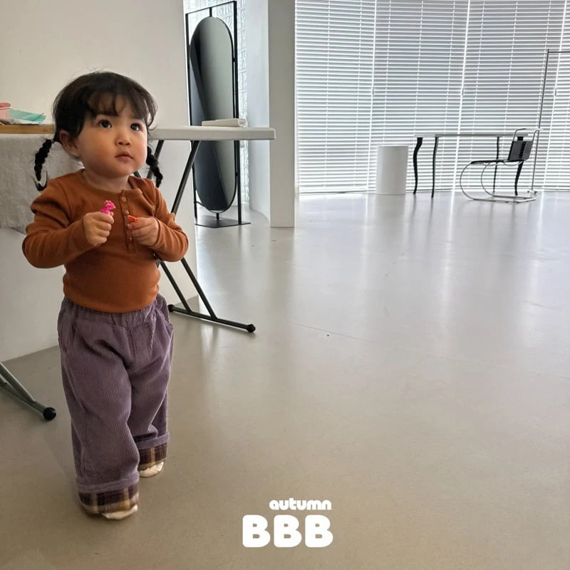 Bella Bambina - Korean Children Fashion - #kidzfashiontrend - Corduroy Roll-up Pants - 11