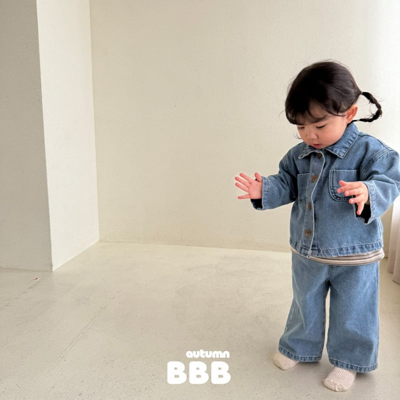 Bella Bambina - Korean Children Fashion - #kidzfashiontrend - Dun Denim Half Jacket - 9