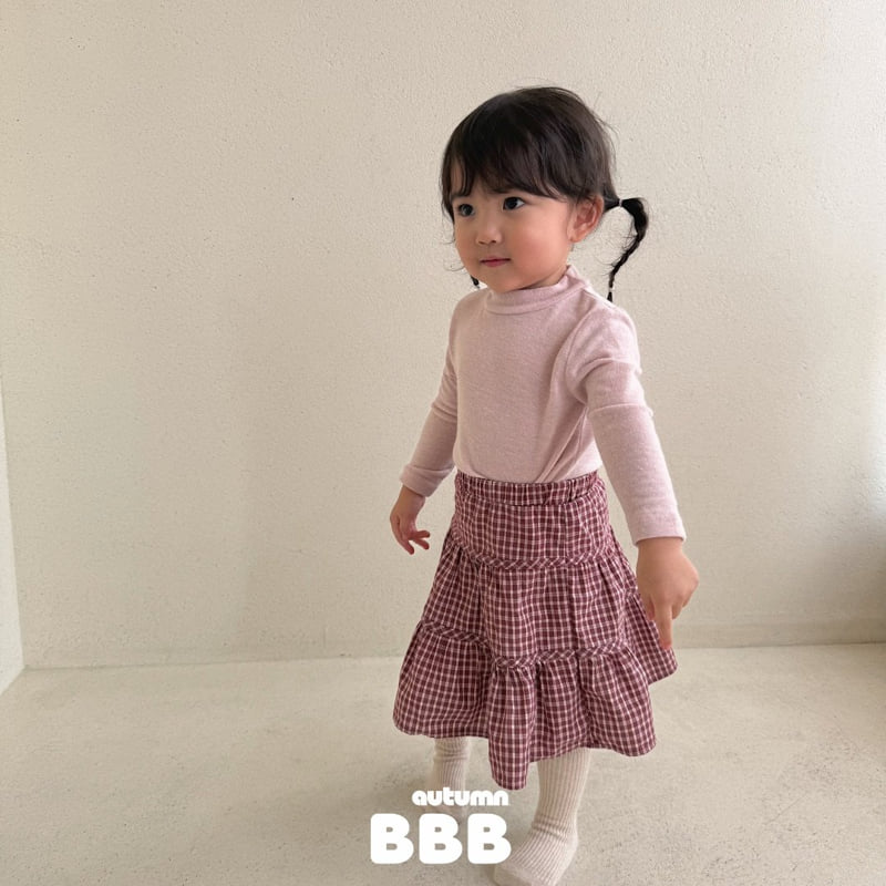 Bella Bambina - Korean Children Fashion - #kidzfashiontrend - Solid Half Turtleneck Tee - 8