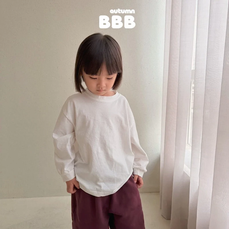 Bella Bambina - Korean Children Fashion - #kidzfashiontrend - Basic Solid Tee - 6