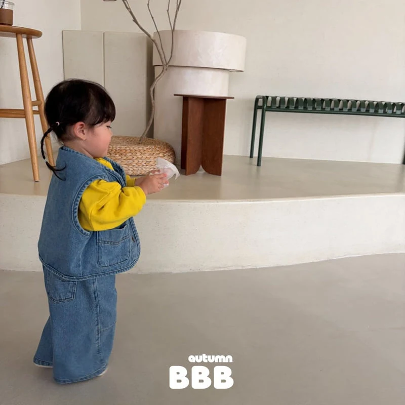 Bella Bambina - Korean Children Fashion - #littlefashionista - Loose Denim Vest - 10