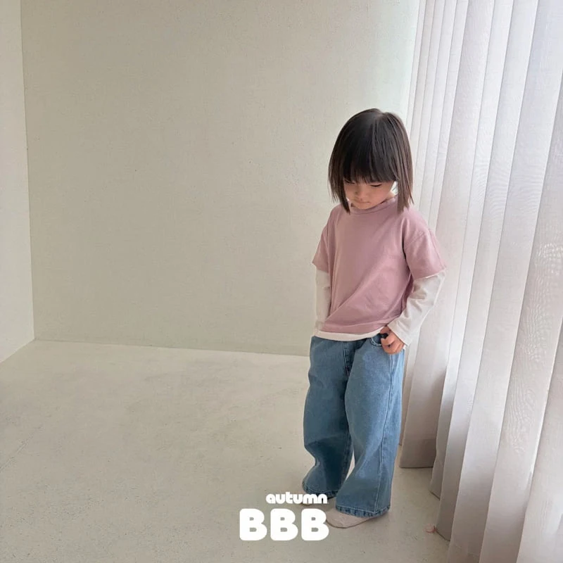 Bella Bambina - Korean Children Fashion - #littlefashionista - Square Denim Pants - 7