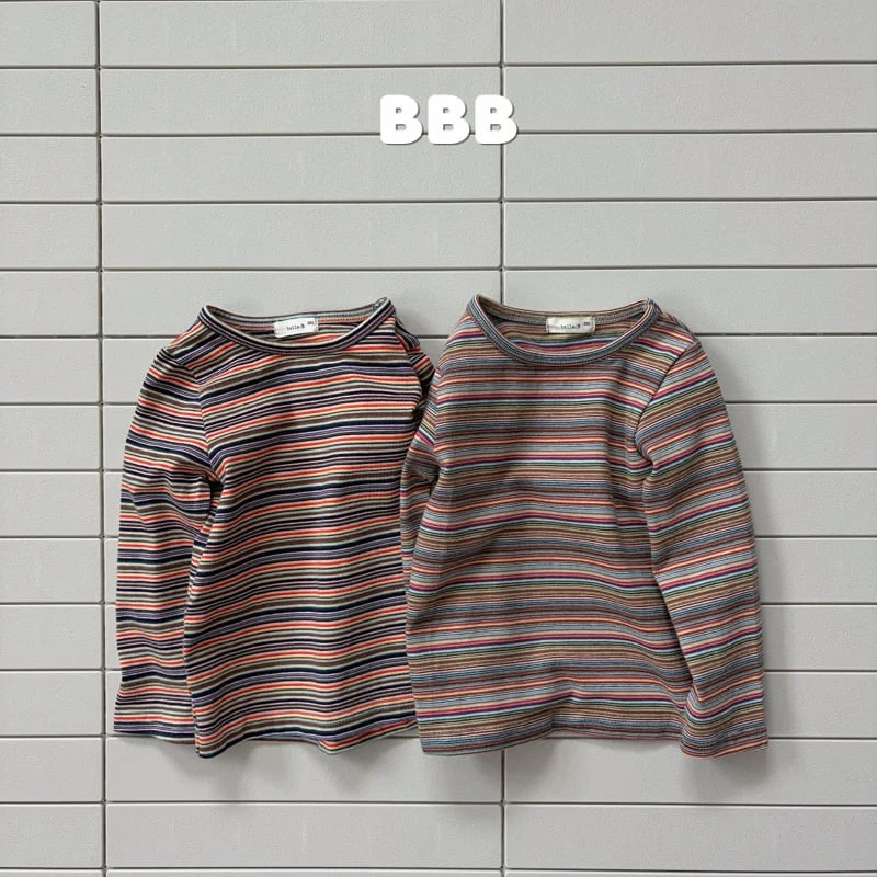 Bella Bambina - Korean Children Fashion - #magicofchildhood - Rainbow Basic Tee