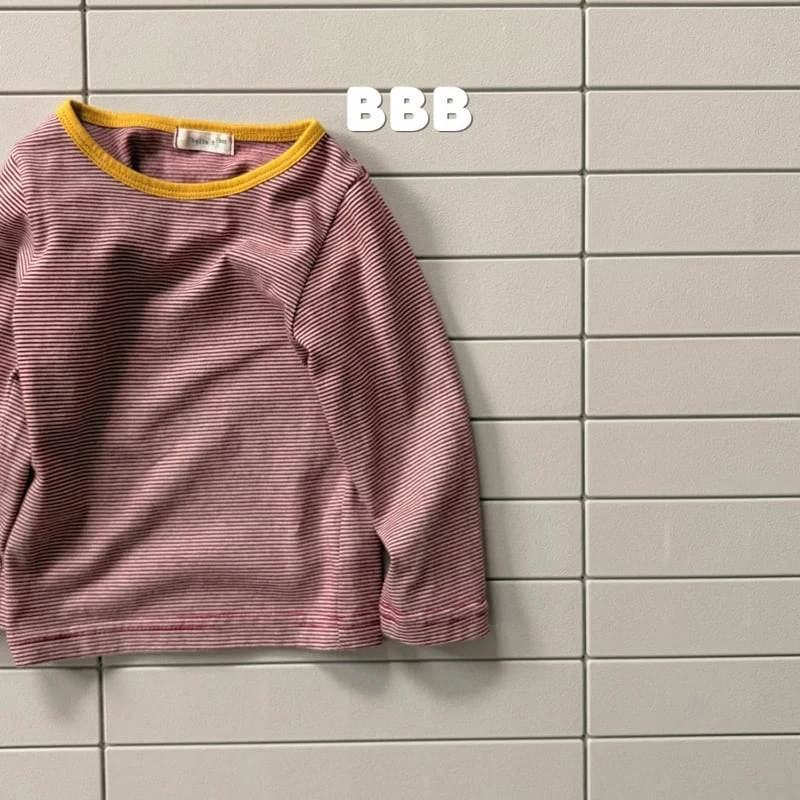 Bella Bambina - Korean Children Fashion - #magicofchildhood - Ttaro Stripe Tee - 7
