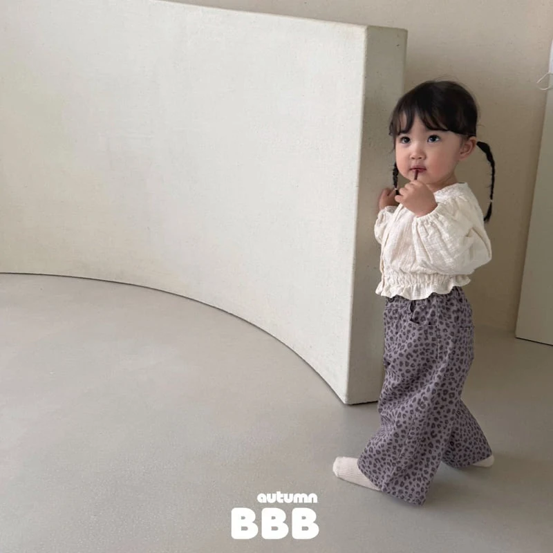 Bella Bambina - Korean Children Fashion - #minifashionista - Leopard Denim Pants - 8