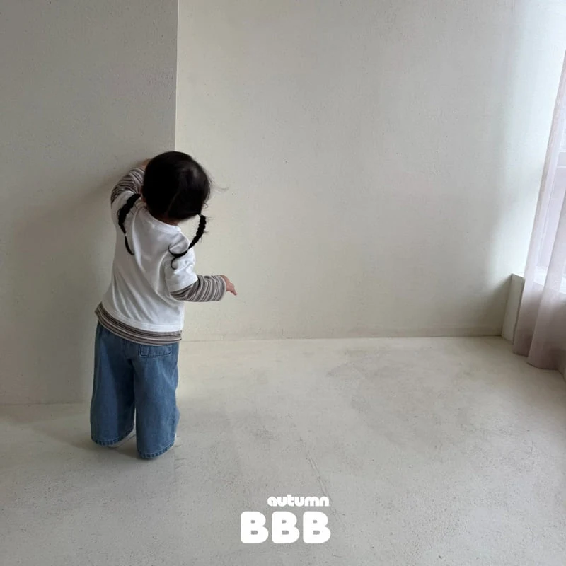 Bella Bambina - Korean Children Fashion - #minifashionista - Square Denim Pants - 9