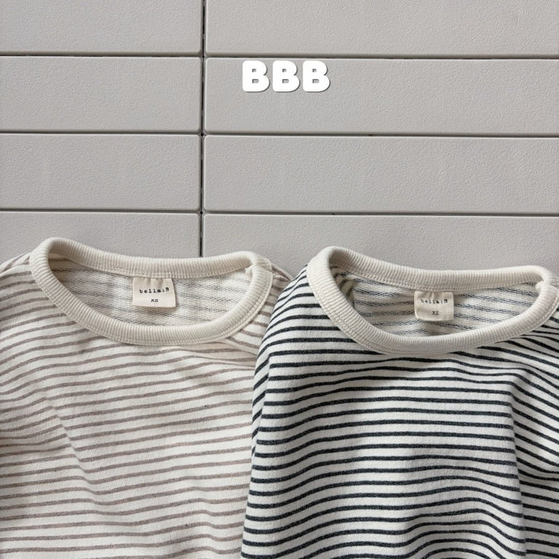 Bella Bambina - Korean Children Fashion - #prettylittlegirls - Bangbang Stripe Tee - 3