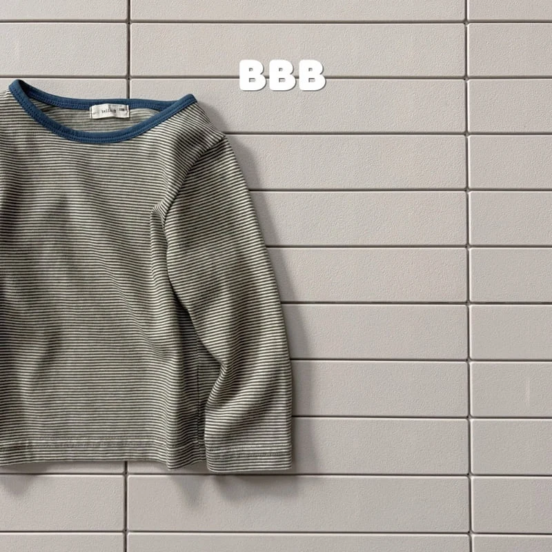 Bella Bambina - Korean Children Fashion - #prettylittlegirls - Ttaro Stripe Tee - 9