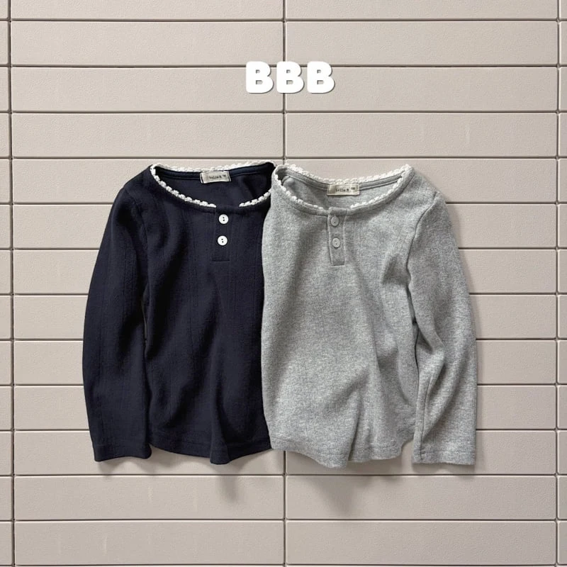 Bella Bambina - Korean Children Fashion - #stylishchildhood - Lace Tee