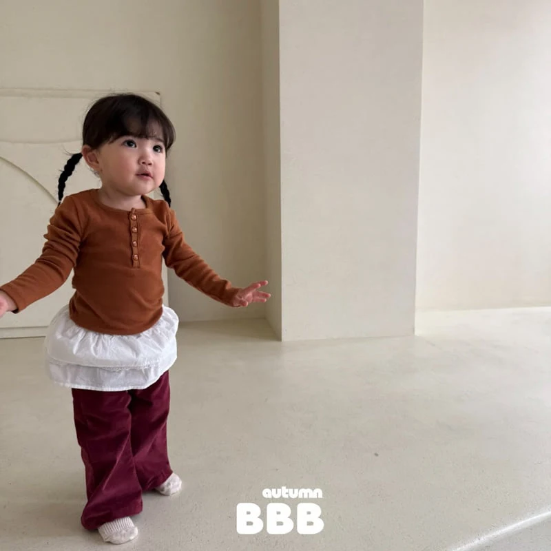 Bella Bambina - Korean Children Fashion - #todddlerfashion - Button Basic Tee - 11