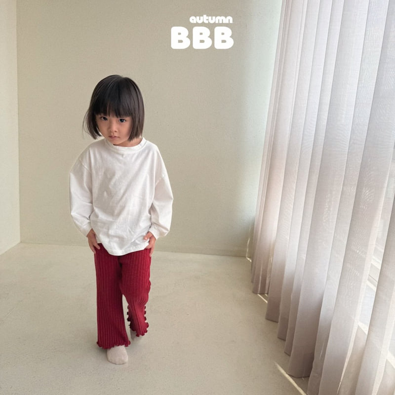 Bella Bambina - Korean Children Fashion - #todddlerfashion - Basic Solid Tee - 12
