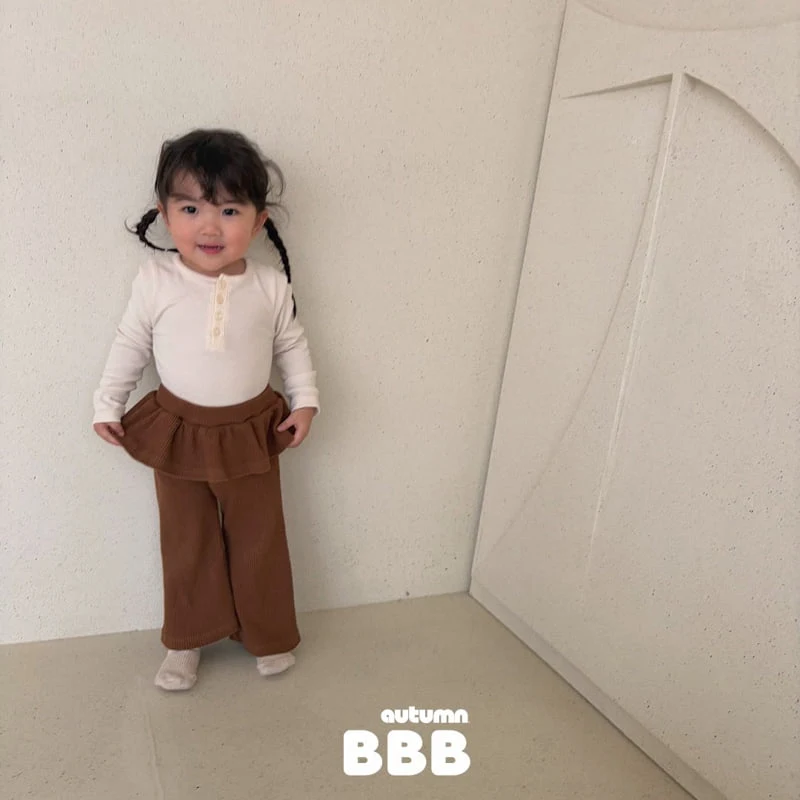 Bella Bambina - Korean Children Fashion - #toddlerclothing - Button Basic Tee - 12