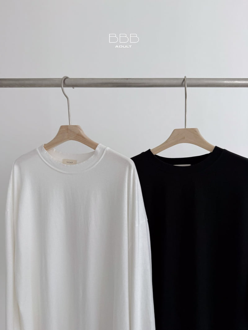 Bella Bambina - Korean Women Fashion - #momslook - Adult Basic Plain Tee - 2