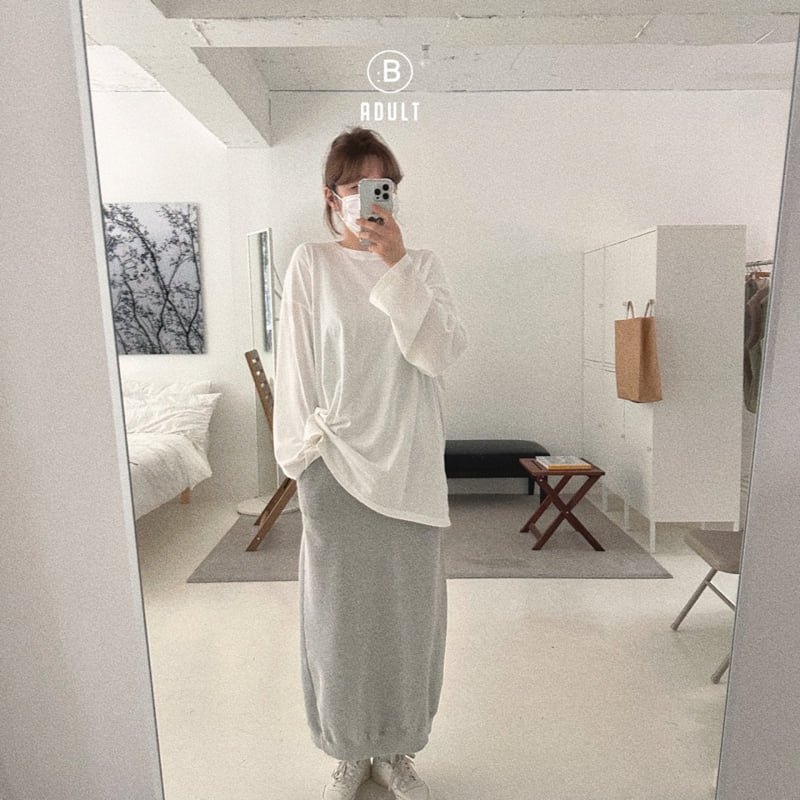 Bella Bambina - Korean Women Fashion - #thatsdarling - Adult Basic Plain Tee - 11