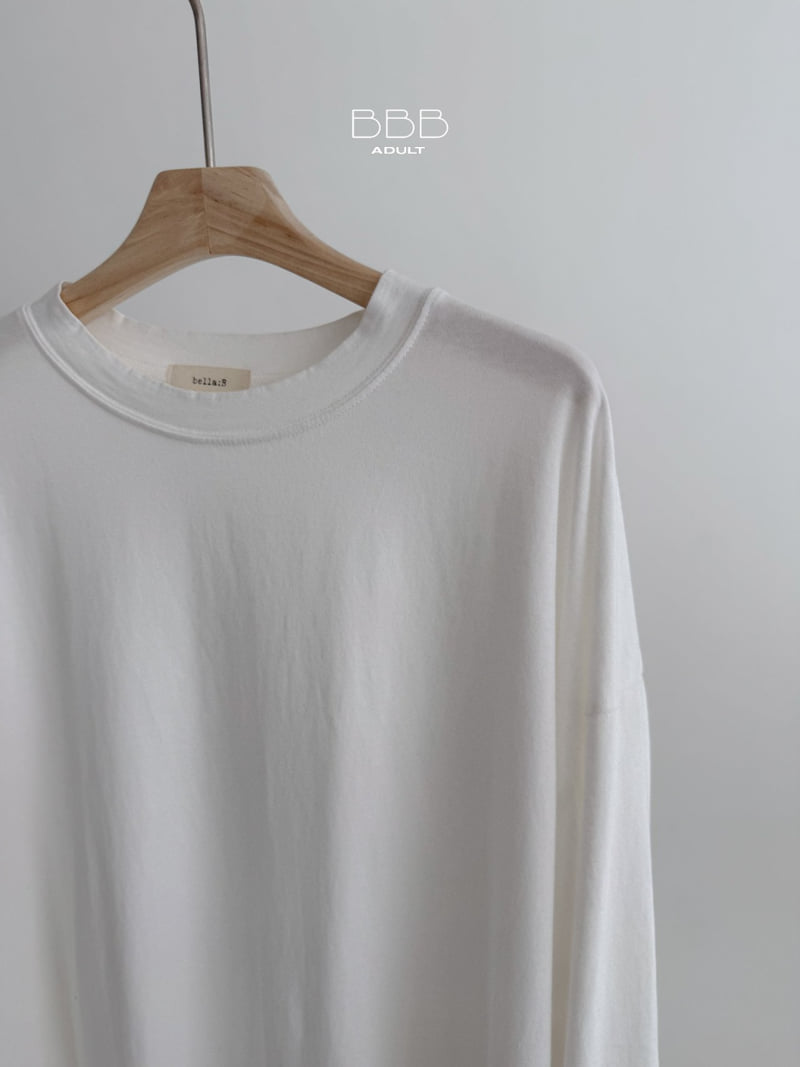 Bella Bambina - Korean Women Fashion - #momslook - Adult Basic Plain Tee - 4