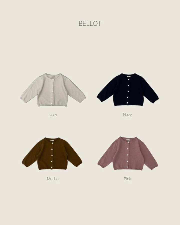 Bellot - Korean Children Fashion - #Kfashion4kids - Signature Cardigan
