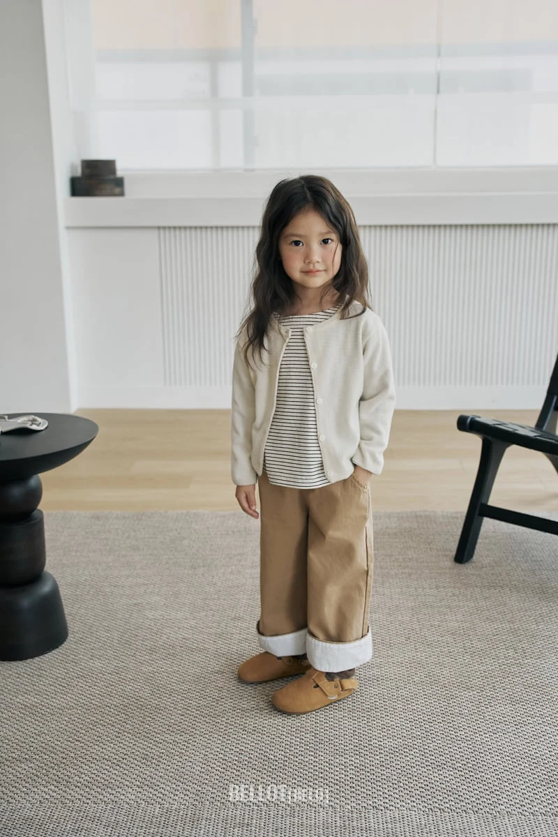 Bellot - Korean Children Fashion - #Kfashion4kids - Turn-Up Pants - 11