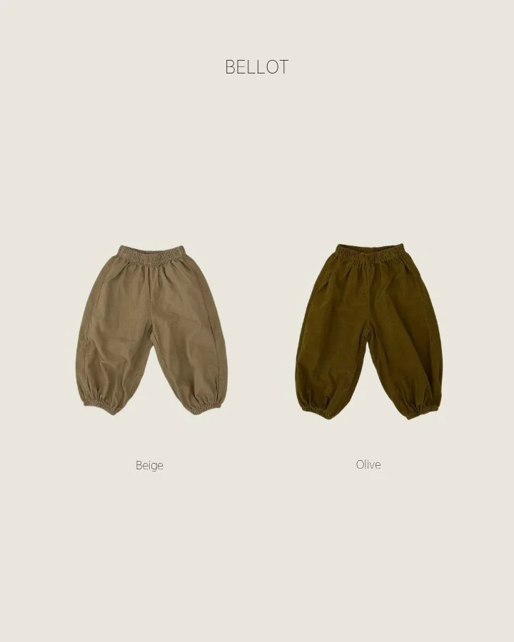 Bellot - Korean Children Fashion - #childofig - Oslo Golden Corduroy Pants