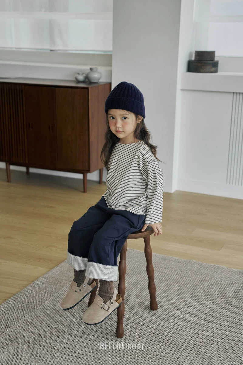 Bellot - Korean Children Fashion - #childrensboutique - Mare Stripe Tee - 8