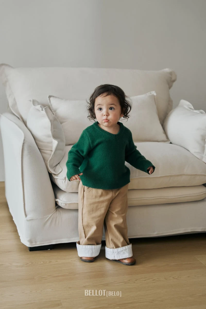 Bellot - Korean Children Fashion - #designkidswear - Turn-Up Pants - 5