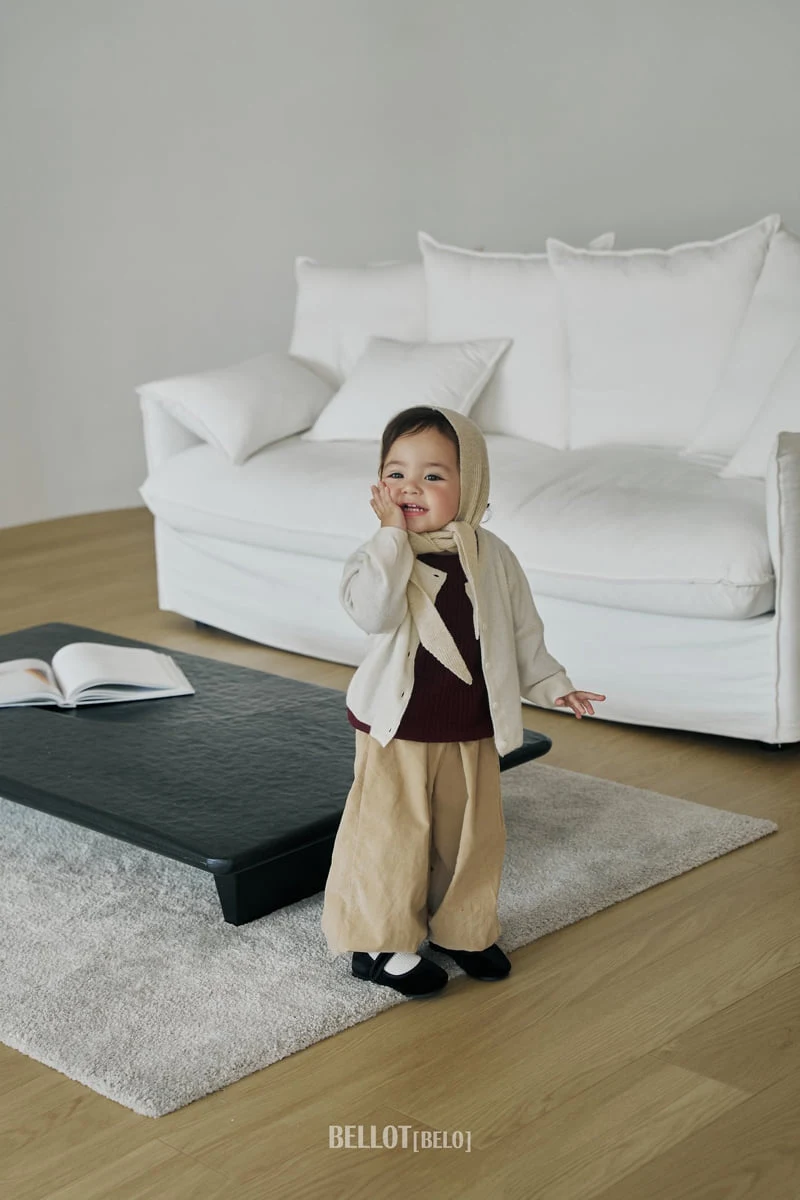 Bellot - Korean Children Fashion - #designkidswear - Oslo Golden Corduroy Pants - 4