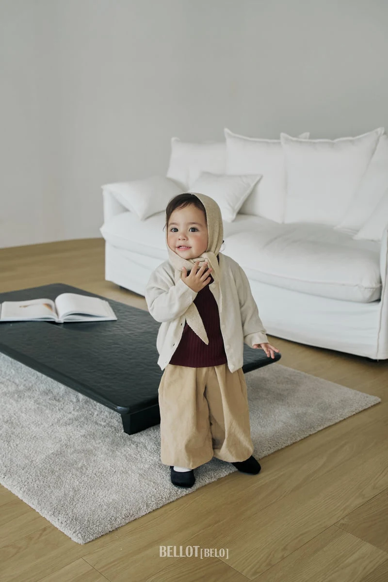 Bellot - Korean Children Fashion - #fashionkids - Oslo Golden Corduroy Pants - 5