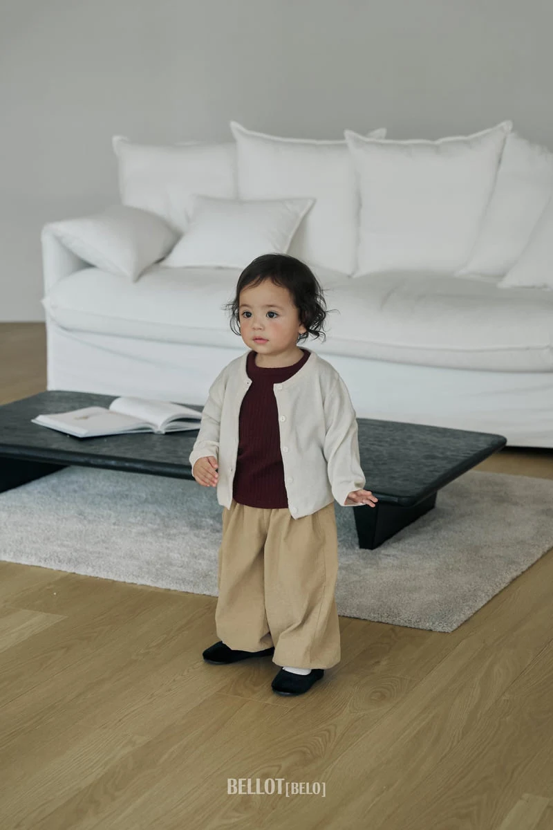 Bellot - Korean Children Fashion - #kidsshorts - Oslo Golden Corduroy Pants - 6