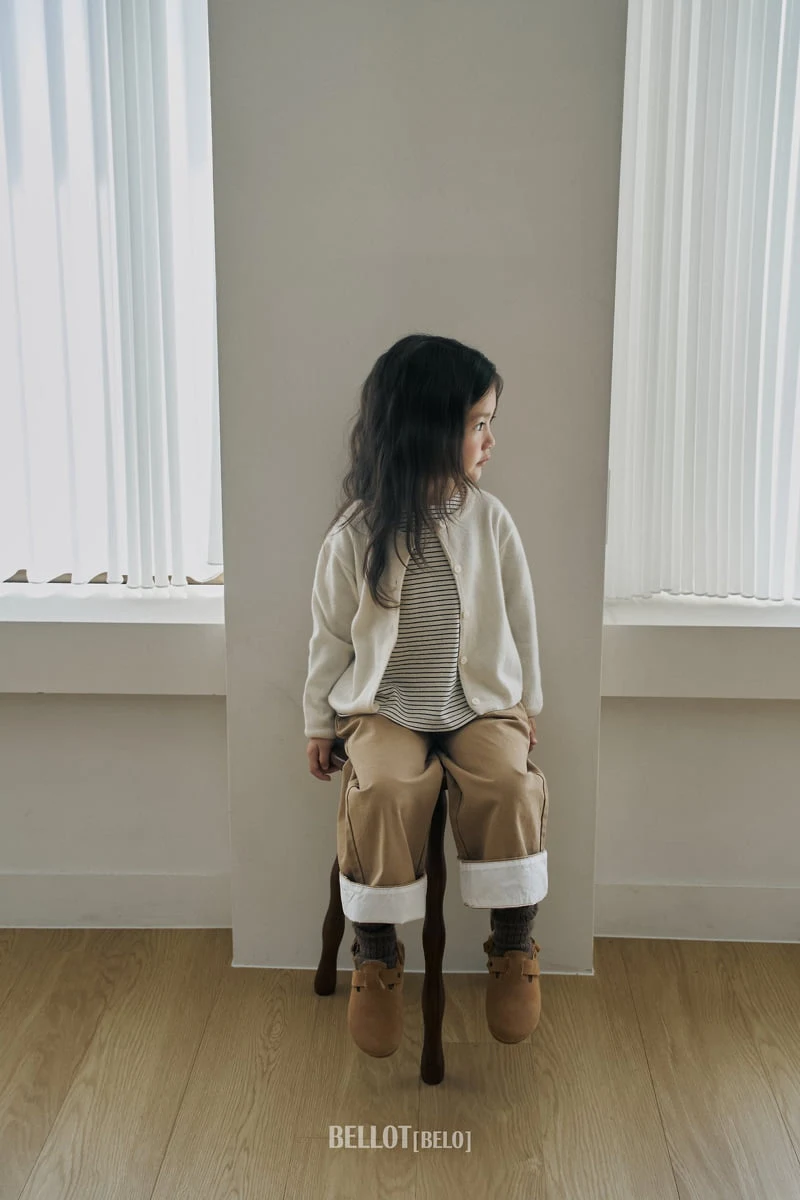 Bellot - Korean Children Fashion - #kidzfashiontrend - Turn-Up Pants - 10