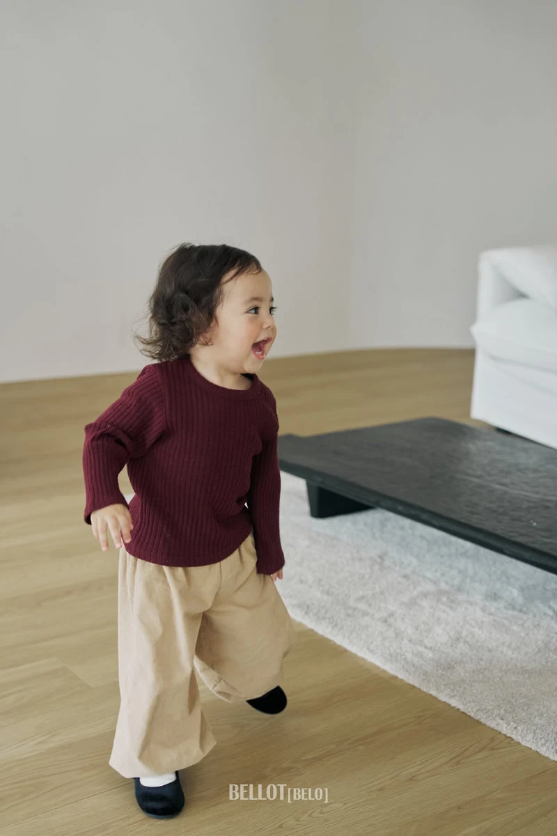 Bellot - Korean Children Fashion - #littlefashionista - Oslo Golden Corduroy Pants - 10