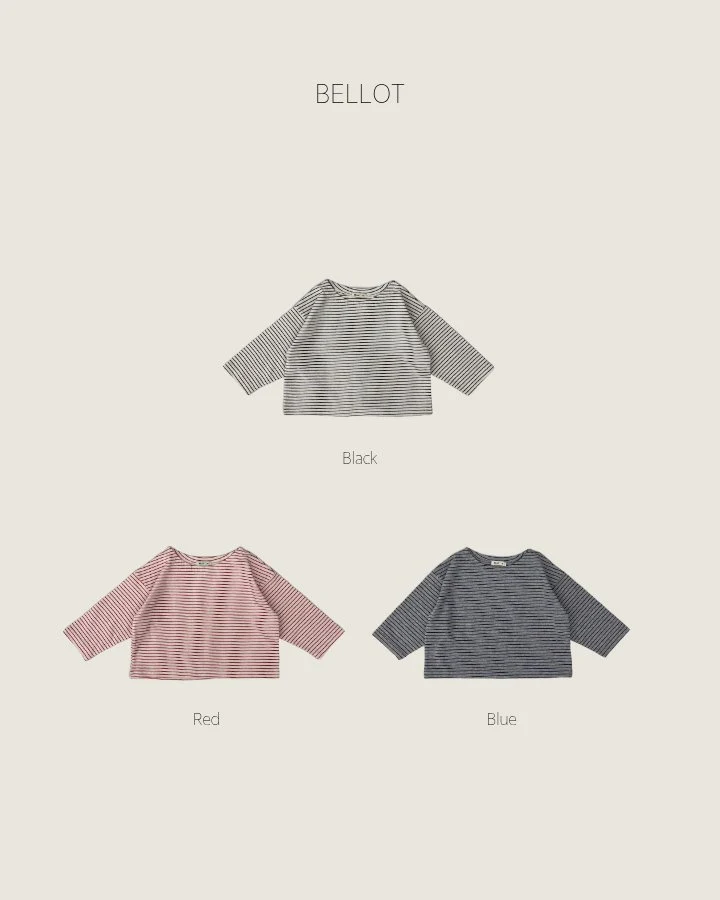 Bellot - Korean Children Fashion - #magicofchildhood - Mare Stripe Tee