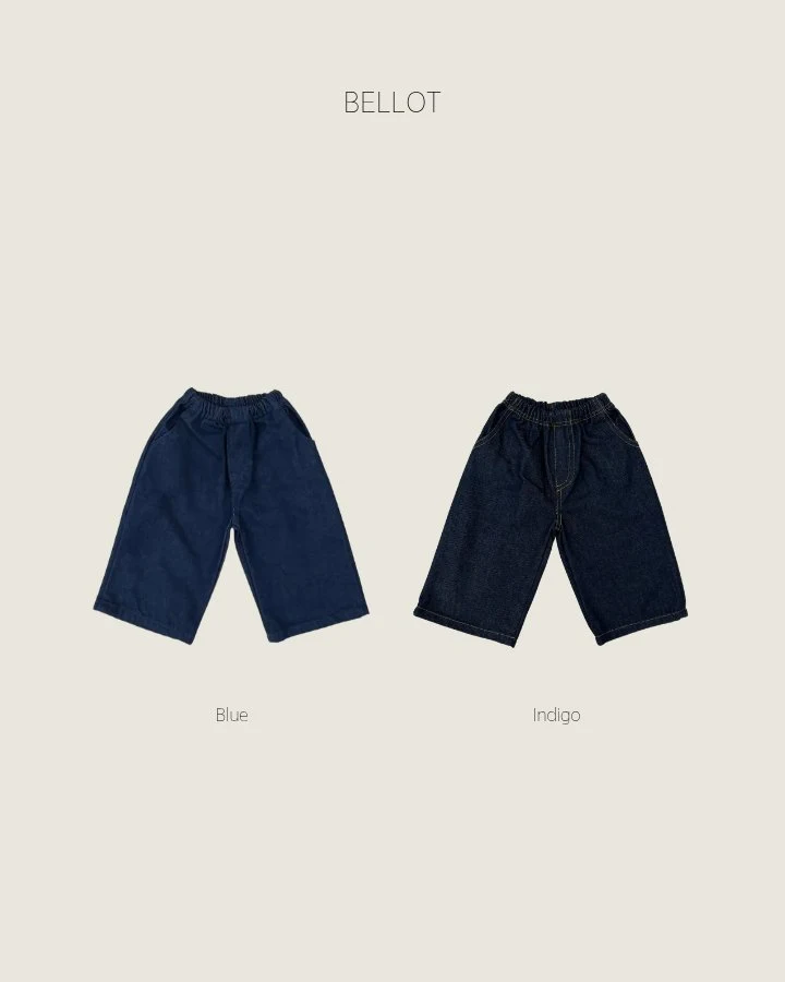 Bellot - Korean Children Fashion - #prettylittlegirls - Non-Fade Denim Pants
