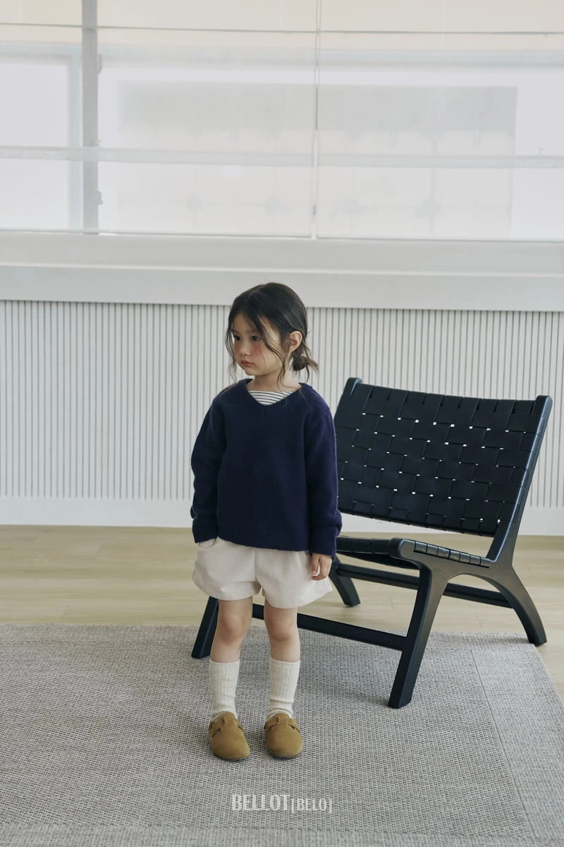 Bellot - Korean Children Fashion - #stylishchildhood - Foret Corduroy Shorts - 9