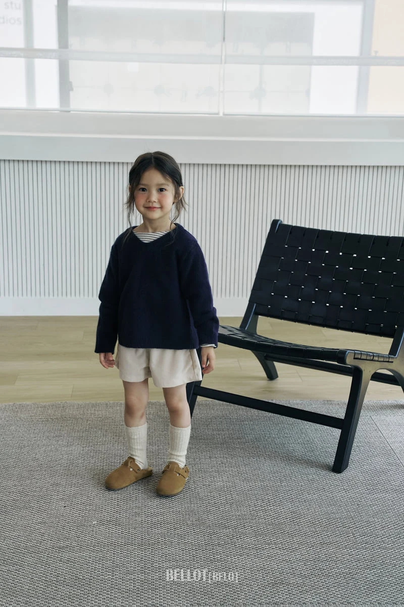 Bellot - Korean Children Fashion - #toddlerclothing - Foret Corduroy Shorts - 8