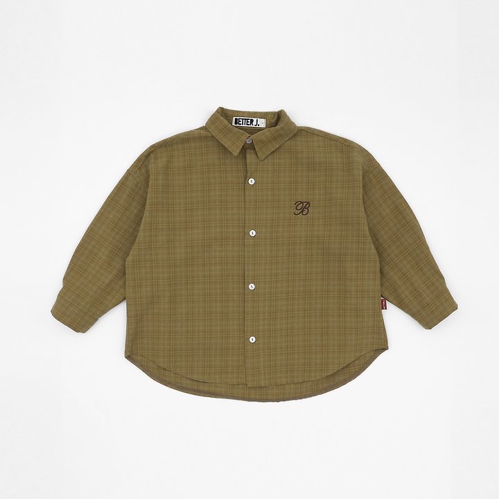 Better j - Korean Children Fashion - #childofig - Ove Check Shirt - 3