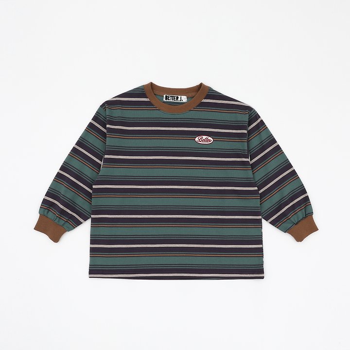 Better j - Korean Children Fashion - #childrensboutique - Avenue Stripe Tee - 5
