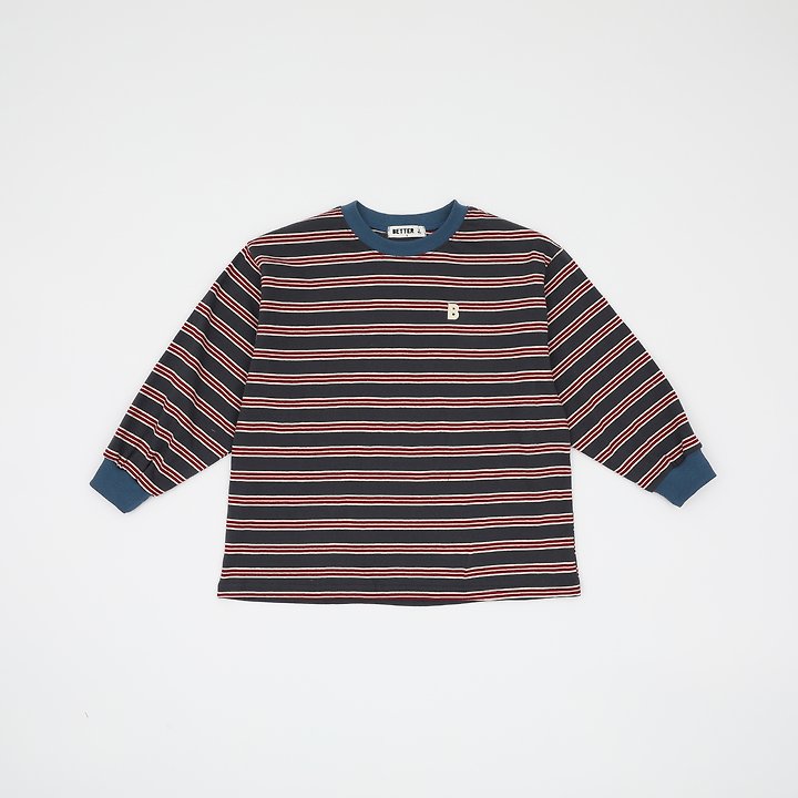 Better j - Korean Children Fashion - #designkidswear - Fase Stripe Tee - 3
