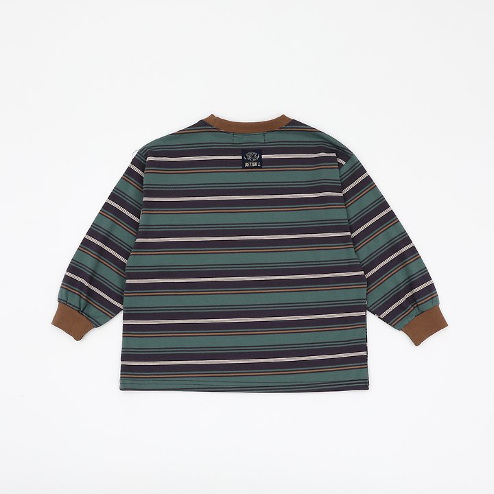 Better j - Korean Children Fashion - #designkidswear - Avenue Stripe Tee - 6