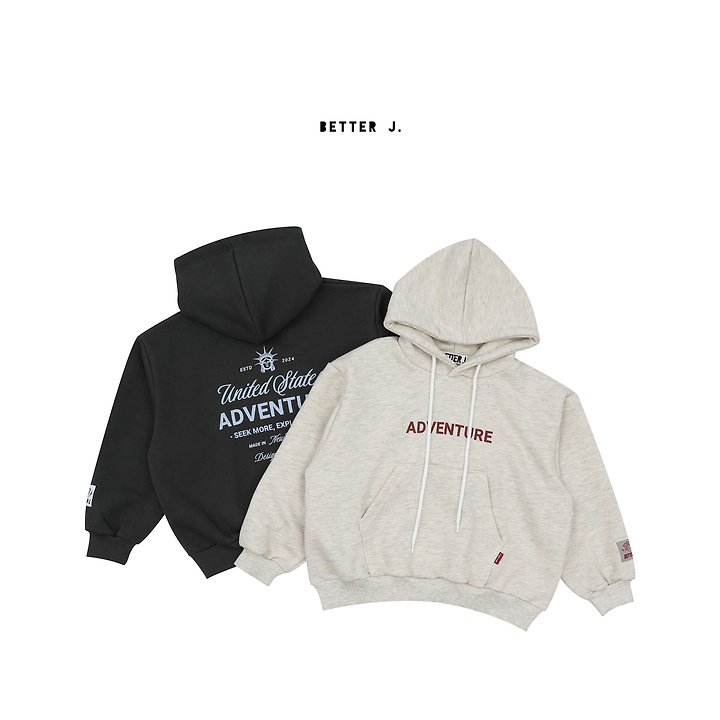Better j - Korean Children Fashion - #discoveringself - Adventure Hoodie