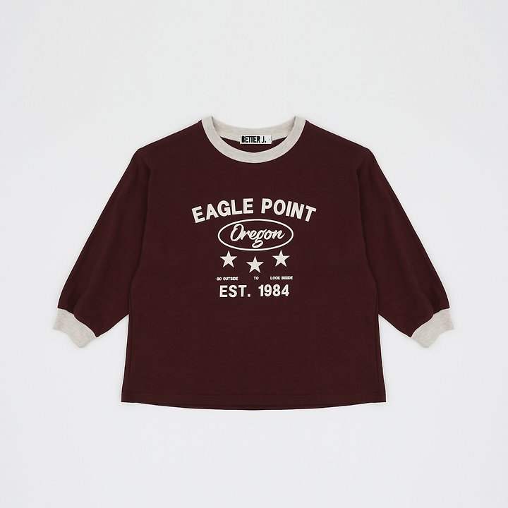 Better j - Korean Children Fashion - #discoveringself - Eagle Colored Tee - 3
