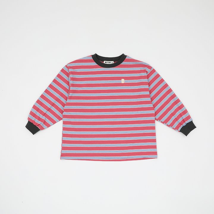 Better j - Korean Children Fashion - #fashionkids - Fase Stripe Tee - 5